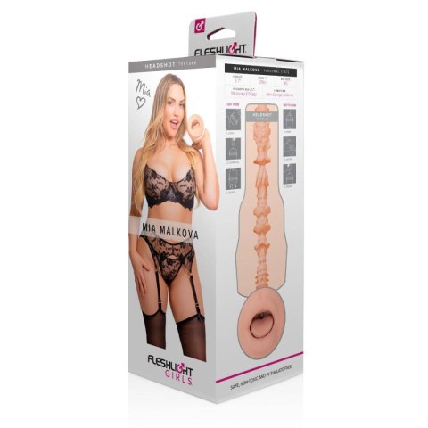 Fleshlight Masturbator Mia Malkova Headshot Fleshlight Girls