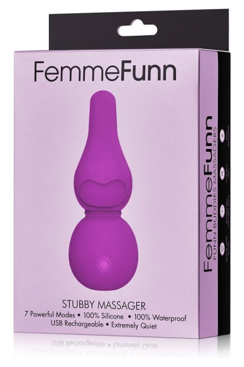 FEMMEFUNN STUBBY MASSAGER PURPLE FEMMEFUNN STUBBY MASSAGER PURPLE