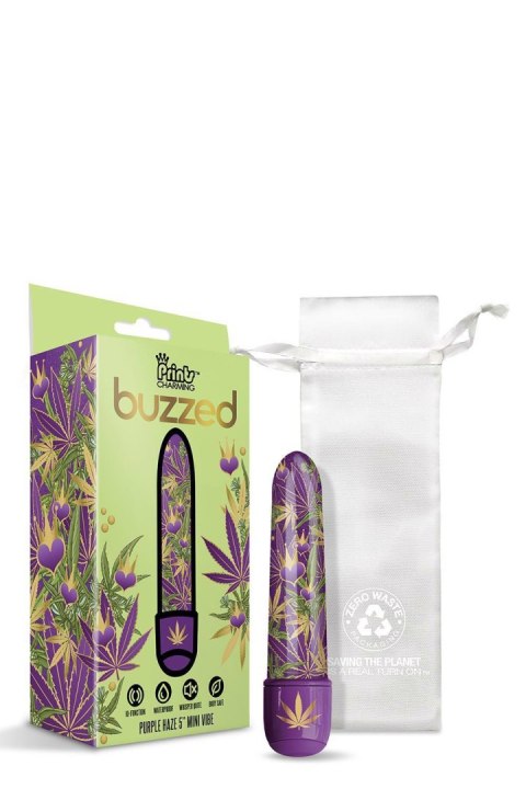 PRINTS CHARMING BUZZED 5" MINI VIBE PURPLE HAZE PRINTS CHARMING BUZZED 5" MINI VIBE PURPLE HAZE