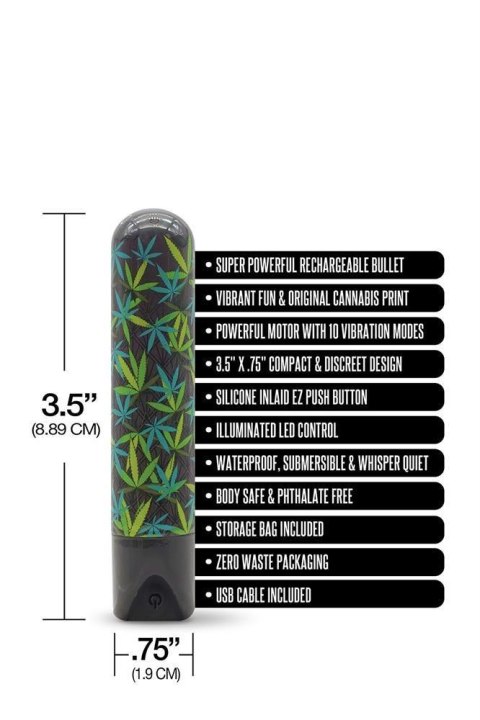 PRINTS CHARMING BUZZED BULLET CANNA QUEEN PRINTS CHARMING BUZZED BULLET CANNA QUEEN