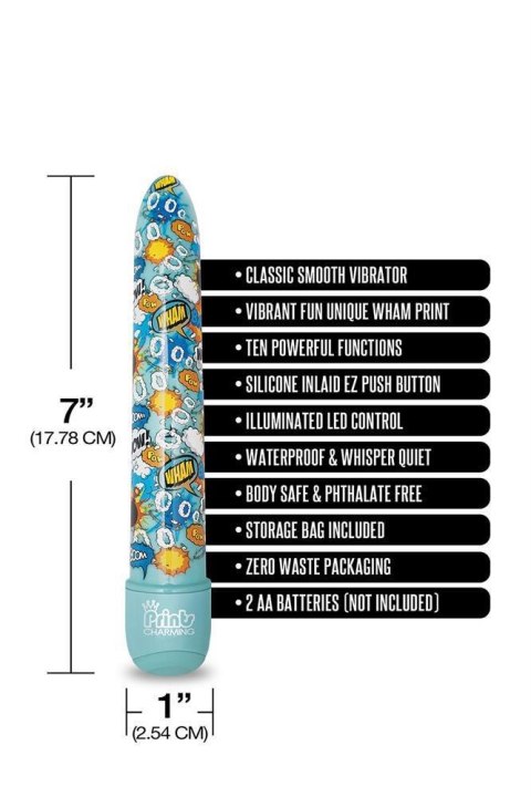 PRINTS CHARMING POP TEASE 7" CLASSIC VIBE BANG BLUE PRINTS CHARMING POP TEASE 7" CLASSIC VIBE BANG BLUE