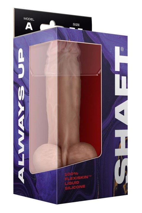 SHAFT MODEL A 7.5 INCH LIQUIDE SILICONE DONG WITH BALLS PINE SHAFT MODEL A 7.5 INCH LIQUIDE SILICONE DONG WITH BALLS PINE