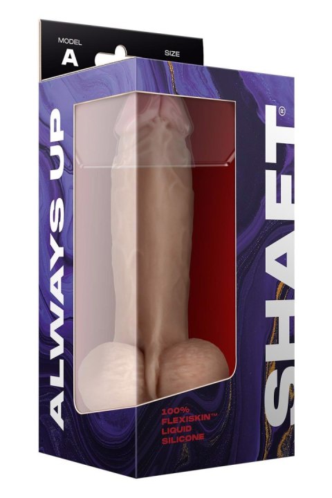 SHAFT MODEL A 8.5 INCH LIQUIDE SILICONE DONG WITH BALLS PINE SHAFT MODEL A 8.5 INCH LIQUIDE SILICONE DONG WITH BALLS PINE