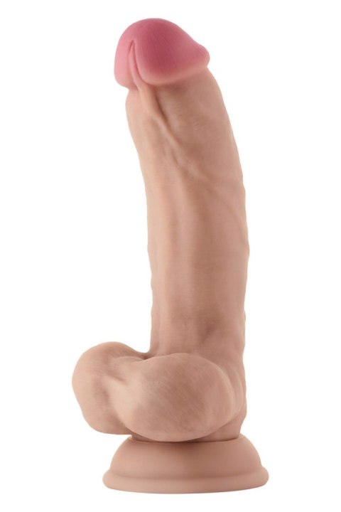 SHAFT MODEL C 7.5 INCH LIQUIDE SILICONE DONG WITH BALLS PINE SHAFT MODEL C 7.5 INCH LIQUIDE SILICONE DONG WITH BALLS PINE