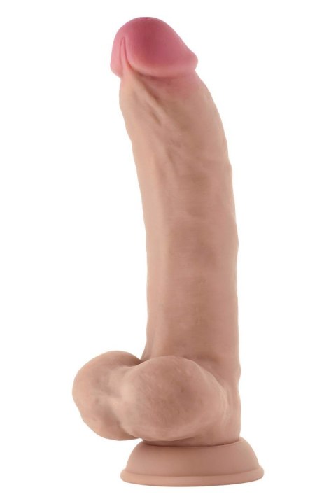 SHAFT MODEL C 9.5 INCH LIQUIDE SILICONE DONG WITH BALLS PINE SHAFT MODEL C 9.5 INCH LIQUIDE SILICONE DONG WITH BALLS PINE