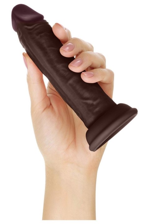SHAFT MODEL J 5.5 INCH LIQUID SILICONE DONG MAHOGANY SHAFT MODEL J 5.5 INCH LIQUID SILICONE DONG MAHOGANY