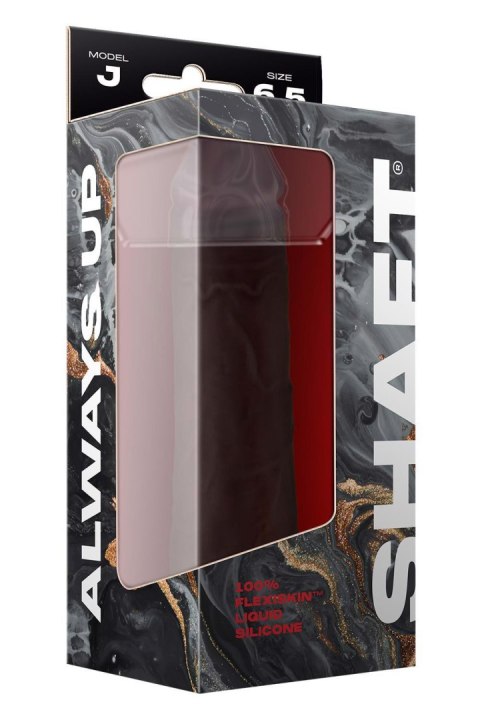 SHAFT MODEL J 6.5 INCH LIQUIDE SILICONE DONG MAHOGANY SHAFT MODEL J 6.5 INCH LIQUIDE SILICONE DONG MAHOGANY