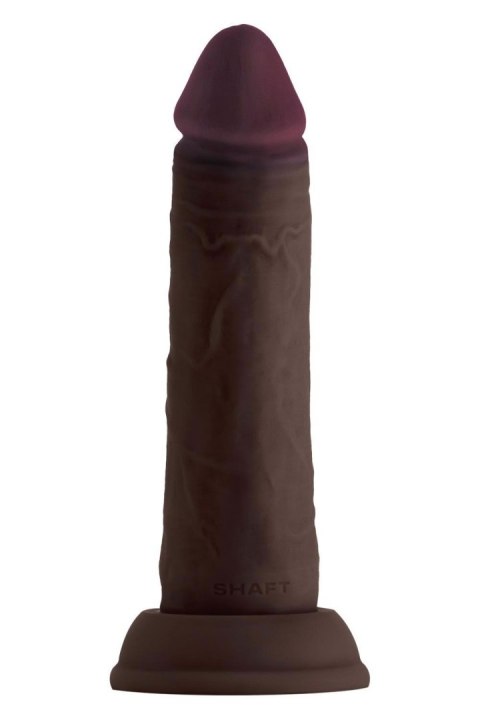 SHAFT MODEL J 6.5 INCH LIQUIDE SILICONE DONG MAHOGANY SHAFT MODEL J 6.5 INCH LIQUIDE SILICONE DONG MAHOGANY