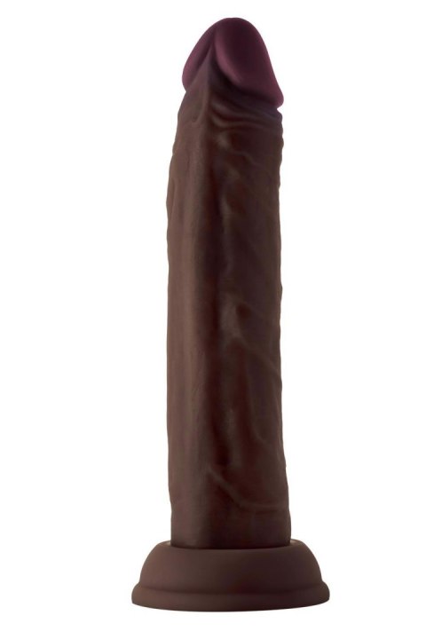 SHAFT MODEL J 7.5 INCH LIQUIDE SILICONE DONG MAHOGANY SHAFT MODEL J 7.5 INCH LIQUIDE SILICONE DONG MAHOGANY