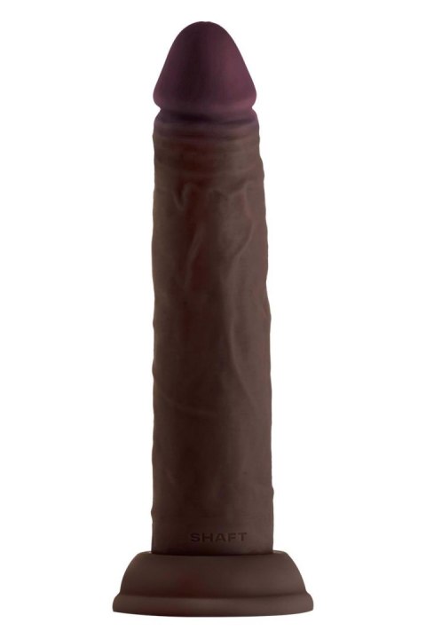 SHAFT MODEL J 7.5 INCH LIQUIDE SILICONE DONG MAHOGANY SHAFT MODEL J 7.5 INCH LIQUIDE SILICONE DONG MAHOGANY