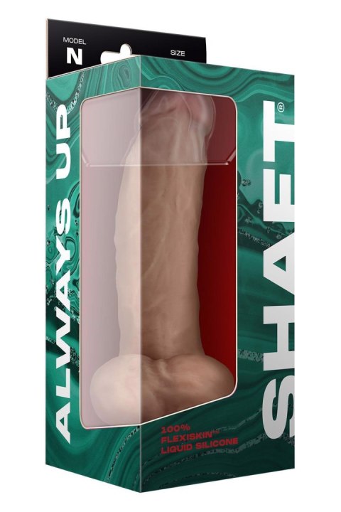 SHAFT MODEL N 9.5 INCH LIQUIDE SILICONE DONG WITH BALLS PINE SHAFT MODEL N 9.5 INCH LIQUIDE SILICONE DONG WITH BALLS PINE