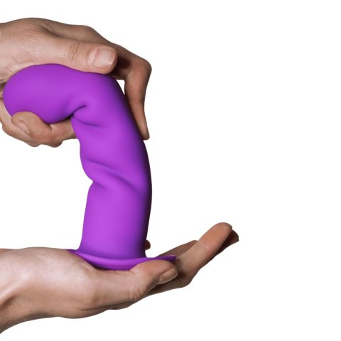 Adrien Lastic Hitsens 3 Purple – silikonowe Dildo z przyssawką (7")