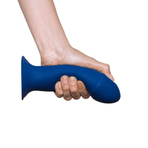 Adrien Lastic Hitsens 1 Blue – niebieskie dildo z przyssawką, podwójna gęstość (7")