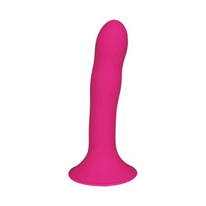 Adrien Lastic Hitsens 4 Pink – różowe dildo z przyssawką, podwójna gęstość (6,8")