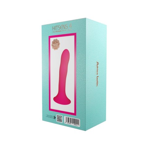 Adrien Lastic Hitsens 4 Pink – różowe dildo z przyssawką, podwójna gęstość (6,8")