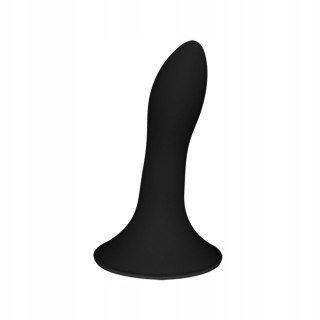 Adrien Lastic Hitsens 5 Black – smukłe czarne dildo z przyssawką, dla początkujących (5")