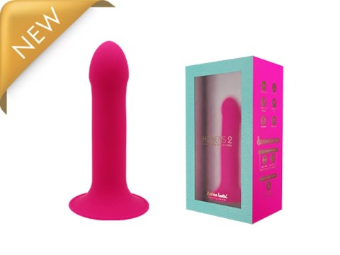 Adrien Lastic Hitsens 2 Pink – różowe dildo z przyssawką i pamięcią kształtu (6,5")