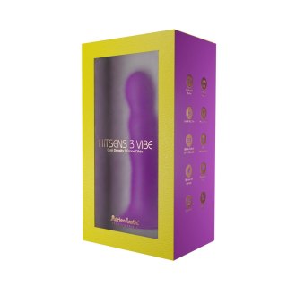 Adrien Lastic Hitsens 3 Purple Motor – wibrujące dildo z przyssawką, 10 trybów (7")