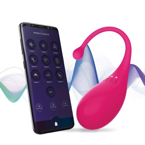 Adrien Lastic Palpitation Fuchsia – wibrujące jajko z aplikacją AdLove