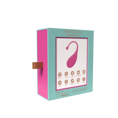 Adrien Lastic Palpitation Fuchsia – wibrujące jajko z aplikacją AdLove