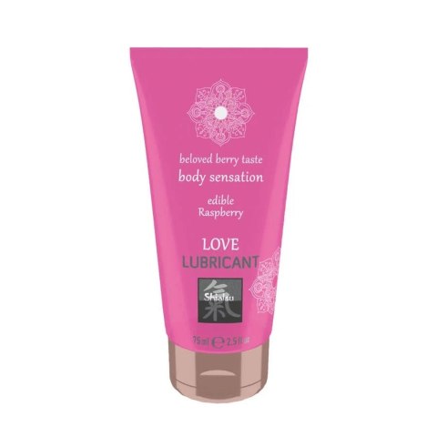 Żel-SHIATSU Love lubricant edible RASPBERRY Żel-SHIATSU Love lubricant edible RASPBERRY