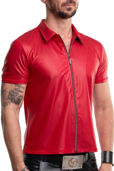 RMMauricio001 - red polo - L