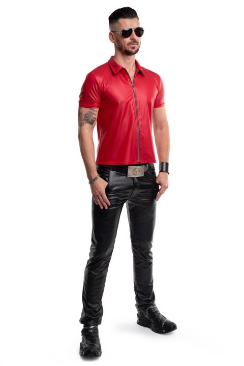 RMMauricio001 - red polo - L