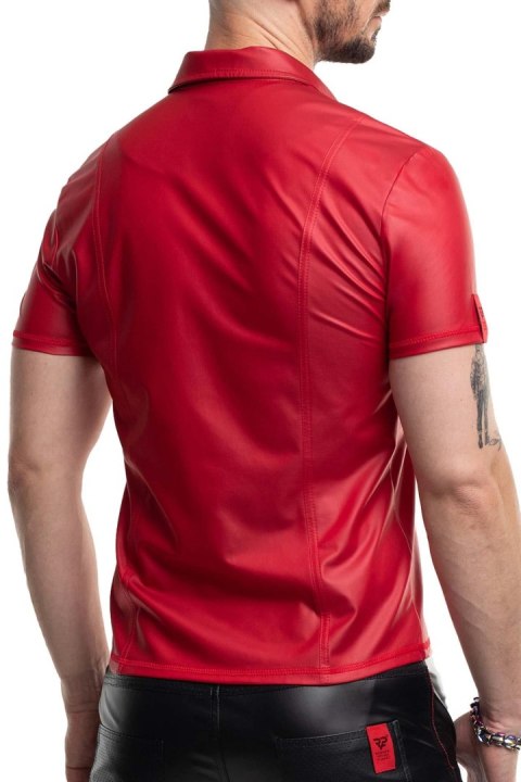 RMSerafino001 - red polo - L