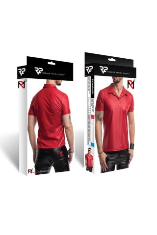 RMSerafino001 - red polo - XXL