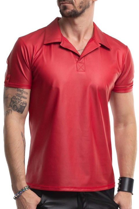 RMSerafino001 - red polo - XXL