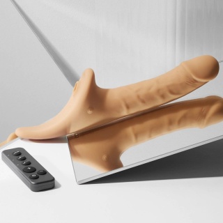 Strap-On-Me Zestaw Premium Dildo Multi Orgasm rozm. L + Uprząż Desirous