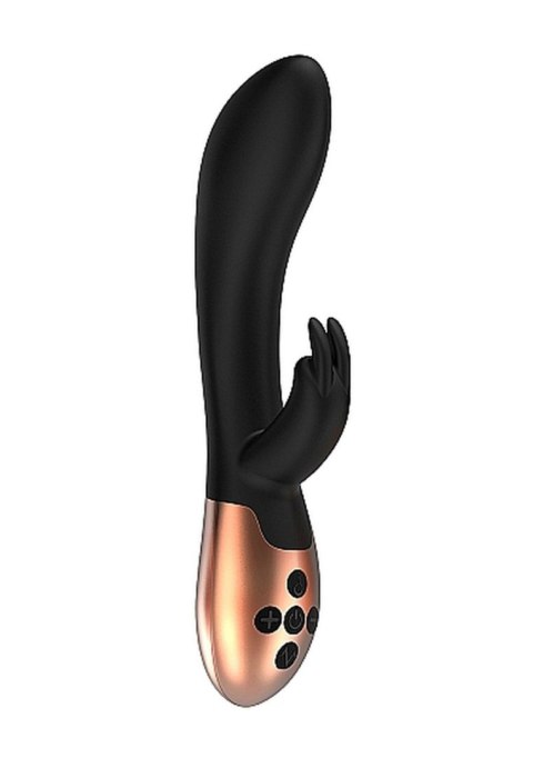 Heating Rabbit Vibrator - Opulent - Black Heating Rabbit Vibrator - Opulent - Black