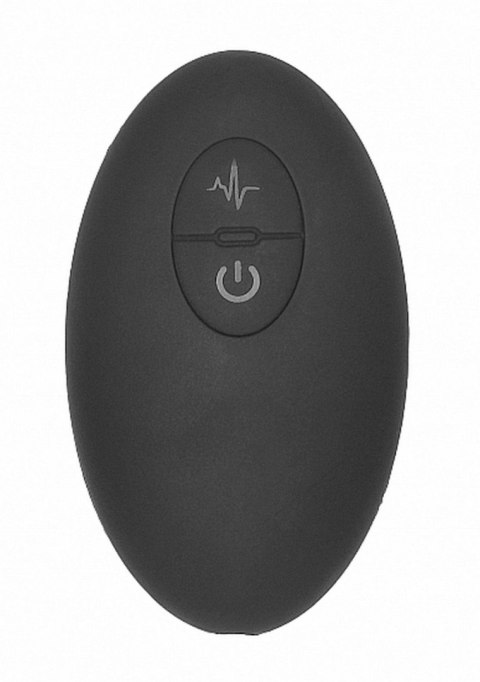 Remote Controlled E-Stim & Vibrating Prostate Massager - Black Remote Controlled E-Stim & Vibrating Prostate Massager - Black