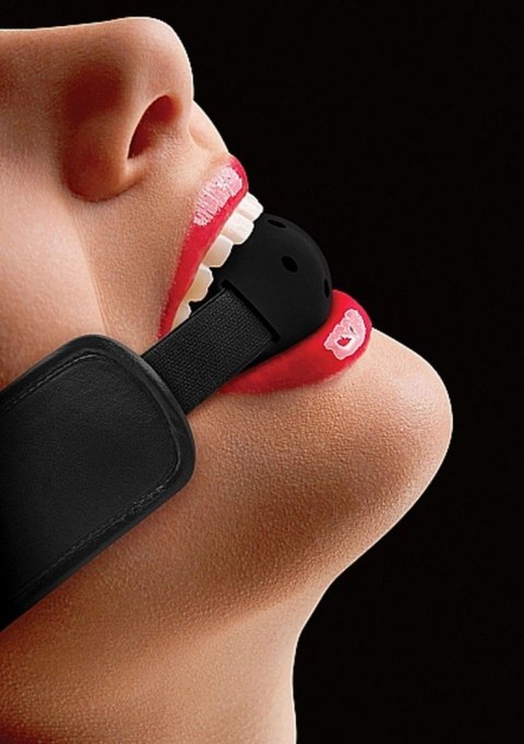 Brace Ball Gag - Black Brace Ball Gag - Black