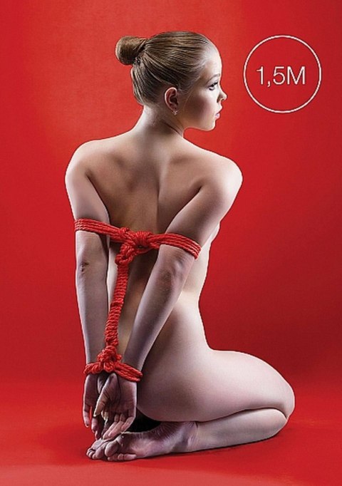 Japanese Mini Rope - 1,5m - Red Japanese Mini Rope - 1,5m - Red