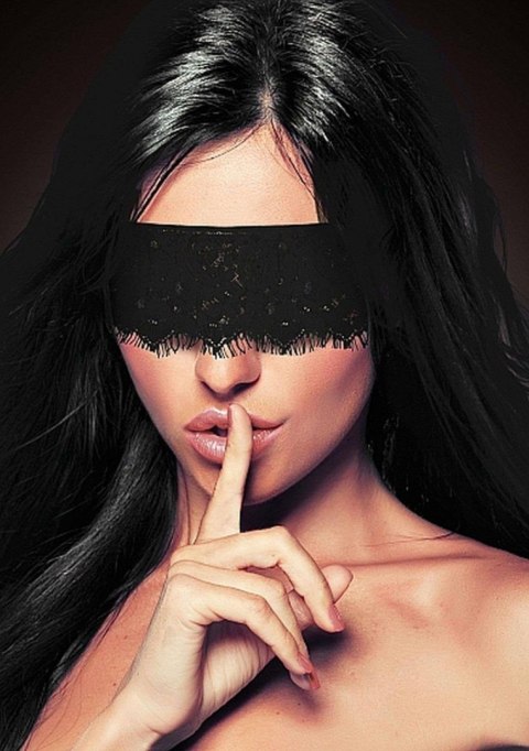 Mystere Lace Mask - Black Mystere Lace Mask - Black