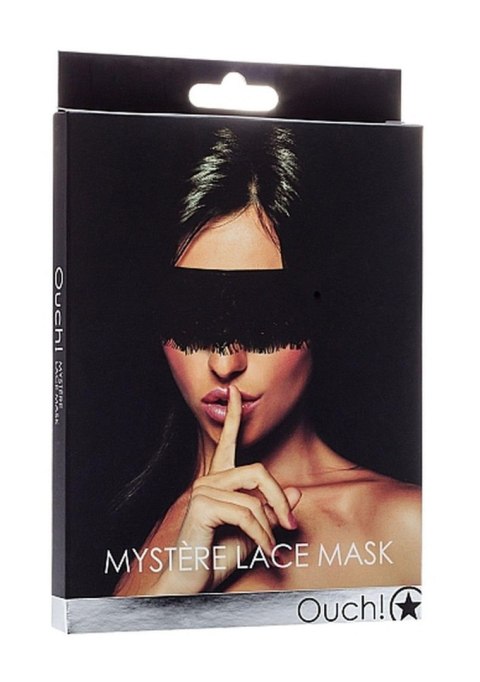 Mystere Lace Mask - Black Mystere Lace Mask - Black