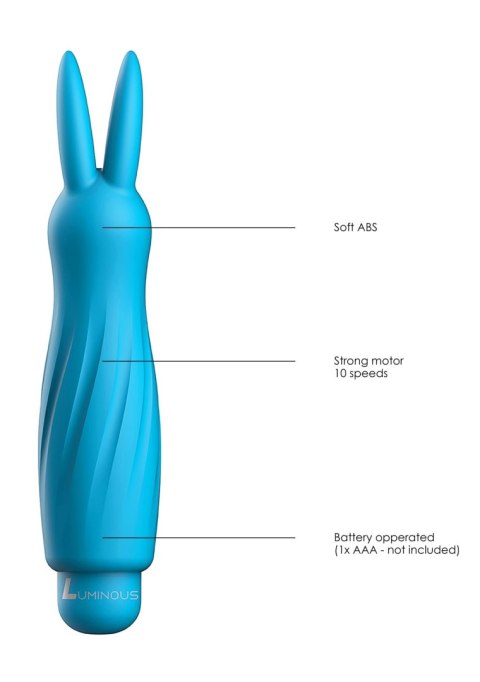Sofia - ABS Bullet With Sleeve - 10-Speeds - Turqiose Sofia - ABS Bullet With Sleeve - 10-Speeds - Turqiose
