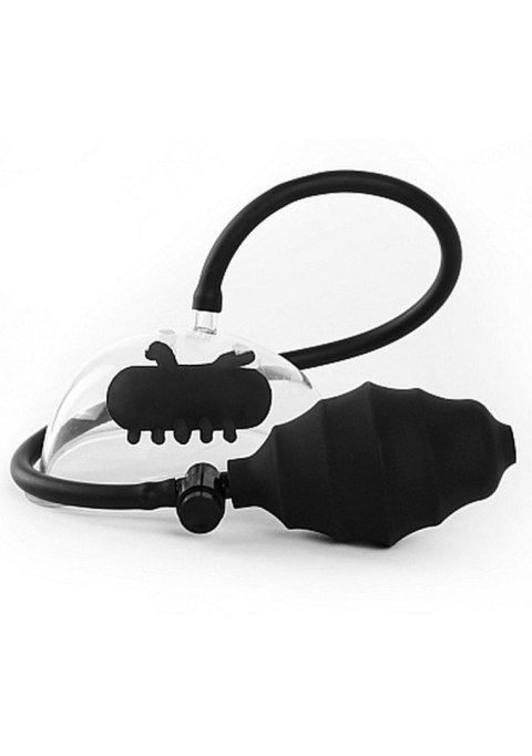 Vibrating Pussy Pump - Black Vibrating Pussy Pump - Black
