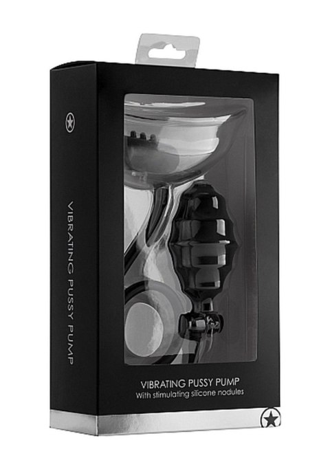 Vibrating Pussy Pump - Black Vibrating Pussy Pump - Black