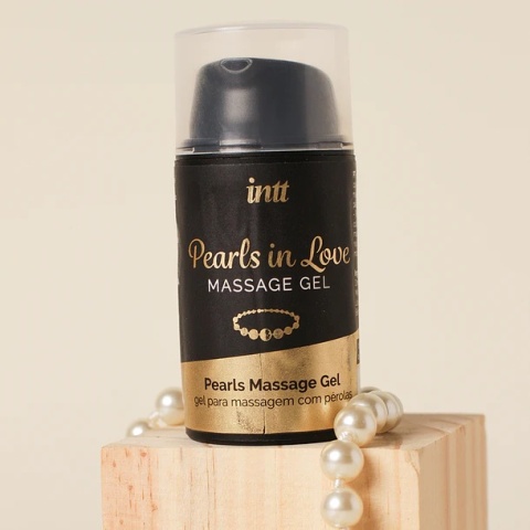 INTT Pearls in Love – Luksusowy Zestaw do Zmysłowego Masażu (Żel i Sznur Pereł)