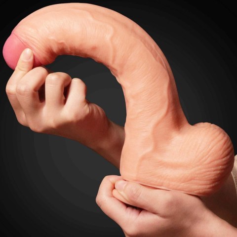 11"" Dual Layer Platinum Silicone Cock 11"" Dual Layer Platinum Silicone Cock