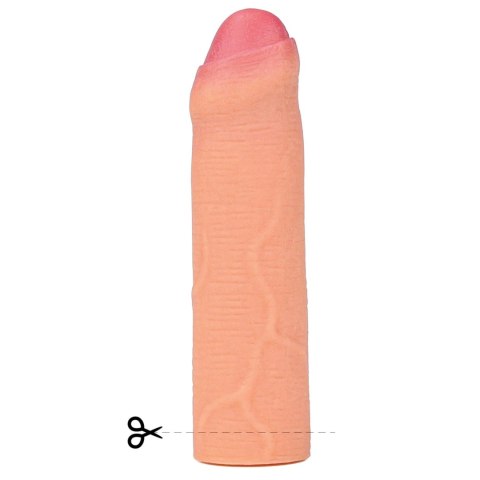 Add 1"" Revolutionary Silicone Nature Extender Uncircumcised Add 1"" Revolutionary Silicone Nature Extender Uncircumcised