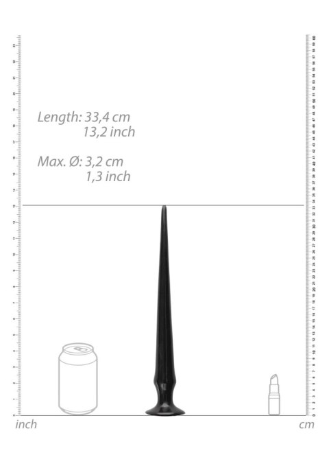 Ass Spike Dildo - 33 cm - Black Ass Spike Dildo - 33 cm - Black