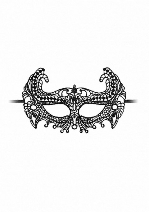 Empress Black Lace Mask - Black Empress Black Lace Mask - Black