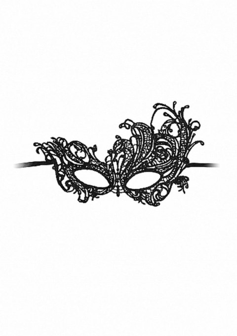 Royal Black Lace Mask - Black Royal Black Lace Mask - Black
