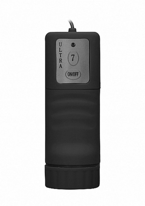 Vibrating Silicone Strapless Strapon - Black Vibrating Silicone Strapless Strapon - Black