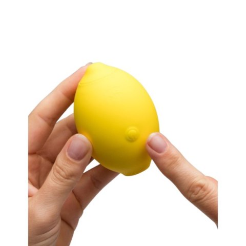 Przycisk sterujący ROMP Lemon Crush z widoczną diodą LED