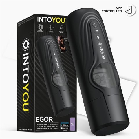 InToYou Egor – masturbator automatyczny z ruchem posuwistym i obrotowym, sterowany aplikacją