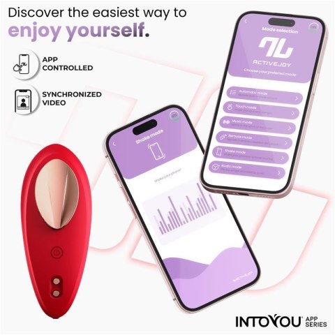 InToYou wibrator do majtek — ekran sterowania w aplikacji ActiveJoy